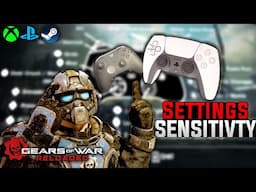 Gears of War: Reloaded #1 𝗖𝗢𝗡𝗧𝗥𝗢𝗟𝗟𝗘𝗥 Sensitivity + Settings Guide! (MAKES GAME LESS CLUNKY) *NEW*