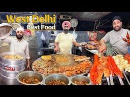 Famous street food in West Delhi | Alag's Khana Khazana ,Lucky Gym Diet , Khalsa Family Restaurant