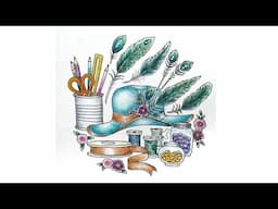 Adult Coloring | Johanna Basford | Rooms of Wonder | Color Along