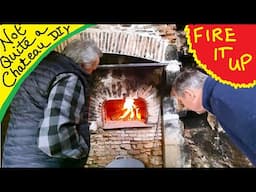 Not Quite a Chateau DIY 301 - Fire in the Bread Oven House