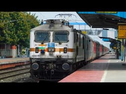 Howrah-Guwahati Saraighat SF Express Skips Mirzapur Bankipur At Afternoon Time With Howrah WAP7