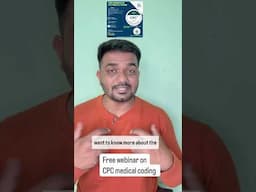 Free webinar on ‘CPC medical coding ‘