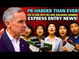 Canada Shocks Immigrants: Express Entry Hits Record-Breaking CRS 764 | Canada Immigration