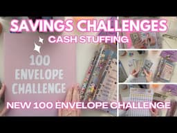 ✨NEW✨ Savings Challenge Stuffing | Bringing Back the 100 Envelope Challenge With a Twist! 💌✨