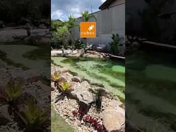 MIRAGE LAGOS COM TECNOLOGIA CUBOS #lagoornamental #lagosornamentais #paisagismo #aquarismo #koipond