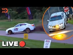 HUGE Save! LIVE Southern Ohio Forest Rally 2025 - Yoctangee Street stage SS1 & SS2