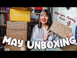 May Book Unboxing! Fairyloot, Illumicrate, Special Editions, ARCs & Bookish Candles  ✨ 2025