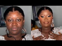 Step by Step Bridal  Makeup on Dark Skin