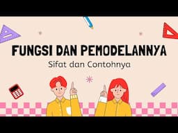 3 Fungsi dan Pemodelan dalam Matematika #pemodelan #matematika #trigonometri #aljabar #logaritma