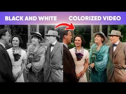 Turn Black-and-White Footage into Color with AI | ComfyUI Tutorial