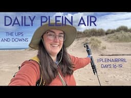 Trying new art supplies ✶ #PleinAirpril days 16-19