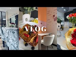 #VLOG: Furniture unboxing | Bedroom update | Pizza bread | LUVME Hair | French Toast | I got Flowers