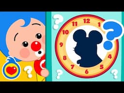 Hickory Dickory Dock 🐿️🐭 ¿Quién Es El Animalito? ❓ Video Educativo | Plim Plim