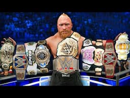 Every Belt Brock Lesnar Gets Is +100 Upgrade