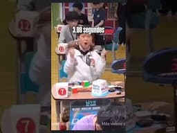 El Récord mundial del cubo de RUBIK (3.08 segundos) 🤯