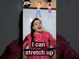 "Teacher Morning Boost 💪 | Easy Stretch-Up Routine for KG Classrooms"