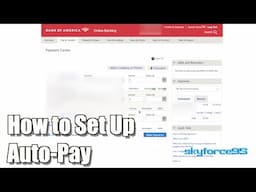 How to Set Up Auto pay for Bank of America Credit Cards