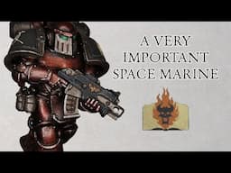 Painting a very special Space Marine | Wordbearers Red | The Horus Heresy
