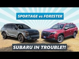 2026 Kia Sportage vs 2025 Subaru Forester – Subaru in TROUBLE!!