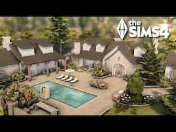 Stunning Family Home in Copperdale | Ocean View & 4-Bedroom Retreat | The Sims 4 Speed Build