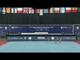 Dekel, Gerber & Rotman (ISR) - 2025 ACRO European silver medallists, Women's Groups All-Around