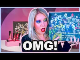 NEW! Game Beauty X Street Fighter 6 FULL Collection! | Two Looks + Swatches!