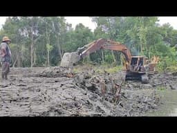 PART 20 EXCAVATOR SUMITOMO S2801 CUCI HUTAN PAYA NIPAH