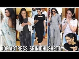 KGF Heroine Srinidhi Shetty HIT 3 Promotions in Mumbai | Nani Srinidhi Shetty @bollywoodbandook