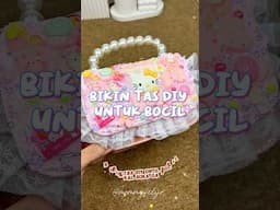 Bikin tas DIY cantik untuk bocil