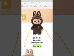 Meet LABUBU Family in EdrawMind's Mind map
