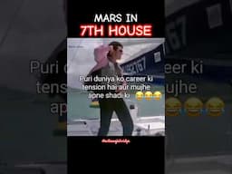 MARS IN 7TH HOUSE AND MARRIAGE #astrology #funny #akshaykumar #viral #relationship #affairs#trending