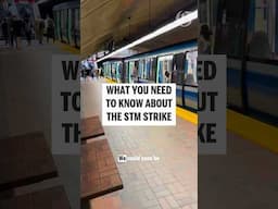 What you need to know ahead of Monday’s transit strike in Montreal