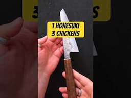 Butchering three chickens 🐓 #kitchentools