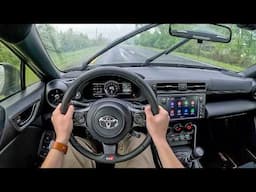 2025 Toyota GR86 Hakone Edition - Rainy Morning Commute in The Boxer Sports Car