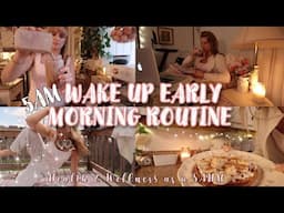 TRANSFORM YOUR LIFE: Wake UP EARLY 5AM Morning Routine! SAHM HEALTH, WELLNESS & FITNESS
