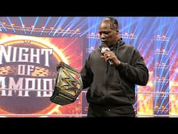 R-Truth WWE Title Win...Triple H & The Rock Power Struggle...Roman Reigns Quits...John Cena Bad News