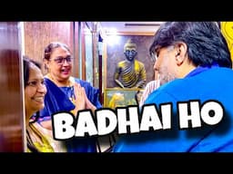 Mummy Papa ne di Badhai !!