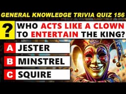 Test Your General Knowledge - Can You Score 100%? | Ultimate Trivia Quiz Round 156