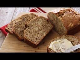 Bolo de banana molhadinho