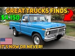 20 Fantastic Trucks Available on Craigslist and Facebook Marketplace! Great Cars