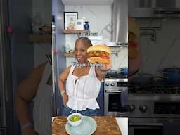This is the Best & Easiest Veggie Burger to make #easyveganmeals #lowcalorie #plantbasedcooking
