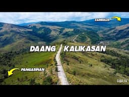 Ang kalsada na magdudugtong sa lalawigan ng Pangasinan at Zambales | Daang Kalikasan at Katutubo