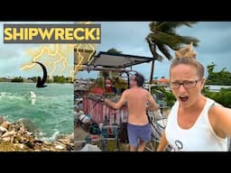 ⛵️HURRICANE SEASON came EARLY in the Caribbean!😳 SINKING BOATS & Food Shortages | Hallberg Rassy 352