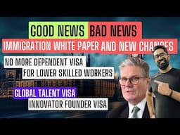 Immigration White Paper Update! Restricting Dependents for Lower Skilled workers on Temporary S List