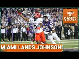 BREAKING: Miami Hurricanes Beat Florida State For Transfer WR Tony Johnson!