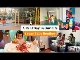 Indian Mom's Realistic Morning to Night Routine with 1 year old Baby | A Day in Our Life