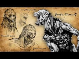 Hybrid Monsters: When Vampire, Werewolf, and Zombie Viruses Mix (Compilation)