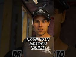 The MUST KNOW tip for successful drywall boarding. #Drywall #boarding #protip #prodrywaller #diy