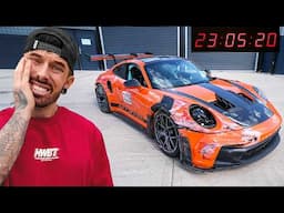 REBUILDING A WRECKED PORSCHE GT3RS IN 24 HOURS