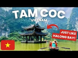 Tam Coc, Vietnam is STUNNING!!!
